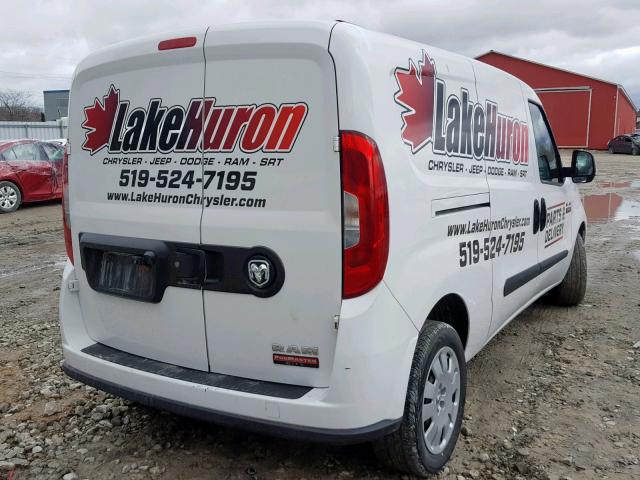 ZFBERFDT7F6A22138 - 2015 RAM PROMASTER WHITE photo 4