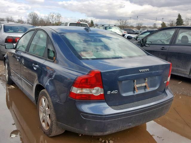 YV1MS382962219520 - 2006 VOLVO S40 2.4I BLUE photo 3