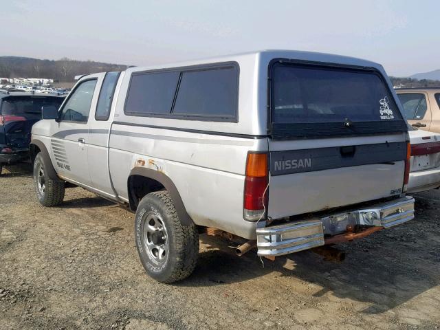 1N6HD16Y9PC369570 - 1993 NISSAN TRUCK SILVER photo 3