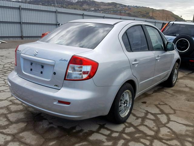 JS2YC5A29A6310112 - 2010 SUZUKI SX4 LE SILVER photo 4