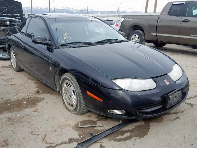 1G8ZR12751Z114161 - 2001 SATURN SC2 BLACK photo 1