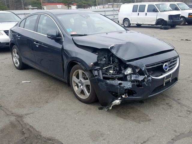 YV1622FS2C2100595 - 2012 VOLVO S60 T5 GRAY photo 1