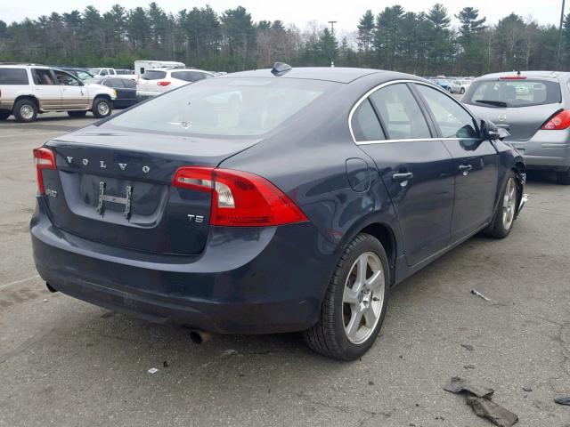 YV1622FS2C2100595 - 2012 VOLVO S60 T5 GRAY photo 4