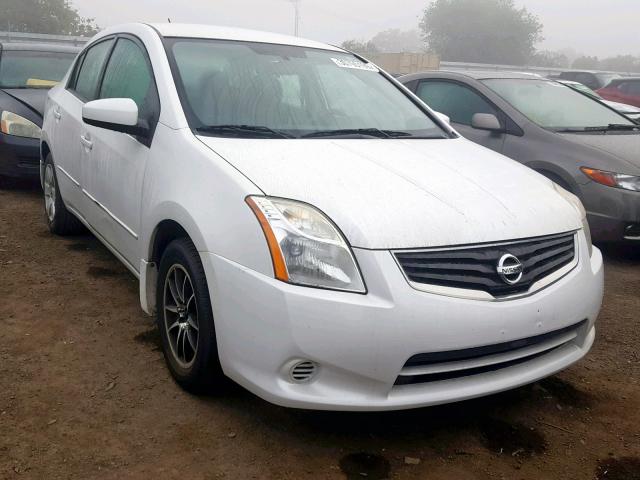 3N1AB6AP7CL677098 - 2012 NISSAN SENTRA 2.0 WHITE photo 1