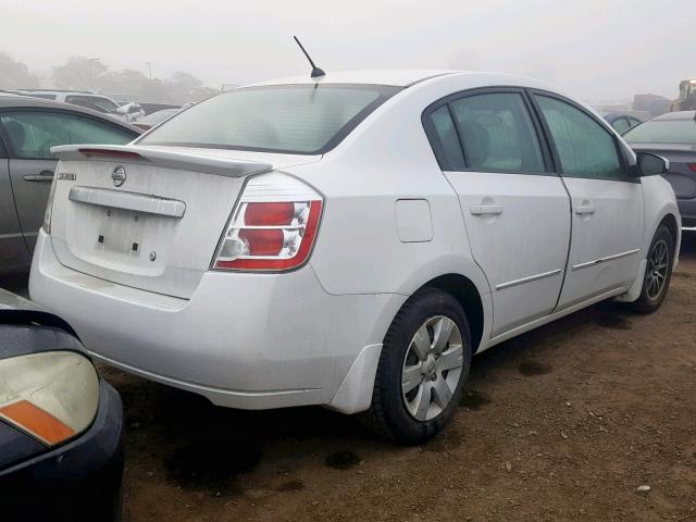 3N1AB6AP7CL677098 - 2012 NISSAN SENTRA 2.0 WHITE photo 4