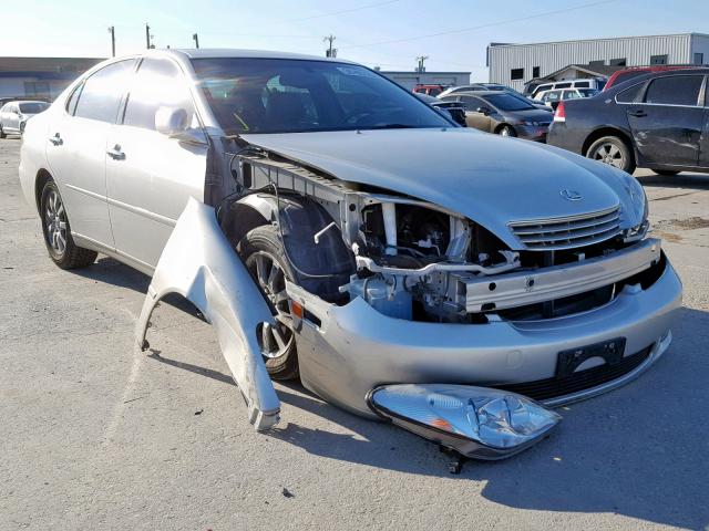 JTHBF30G830090426 - 2003 LEXUS ES 300 SILVER photo 1