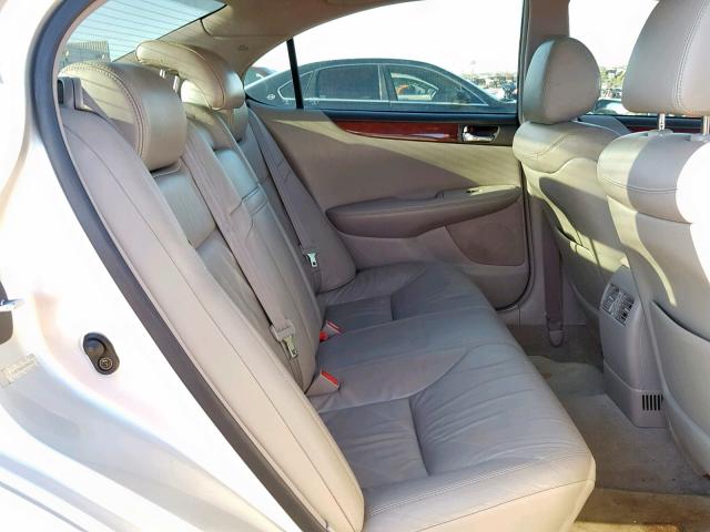 JTHBF30G830090426 - 2003 LEXUS ES 300 SILVER photo 6