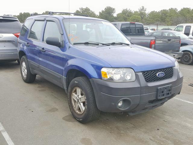 1FMYU92Z25KA95966 - 2005 FORD ESCAPE XLS BLUE photo 1