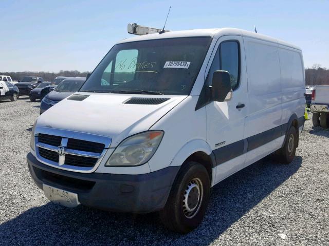 WD0PE745X75176931 - 2007 DODGE SPRINTER 2 WHITE photo 2