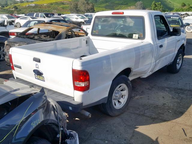 1FTKR1AD4APA22761 - 2010 FORD RANGER WHITE photo 4