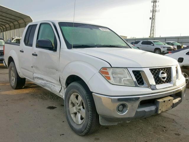 1N6AD07U59C400291 - 2009 NISSAN FRONTIER C WHITE photo 1