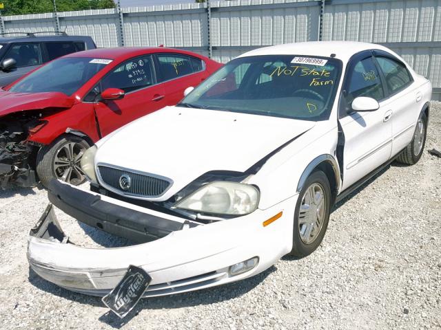 1MEFM55S93A613222 - 2003 MERCURY SABLE LS P WHITE photo 2