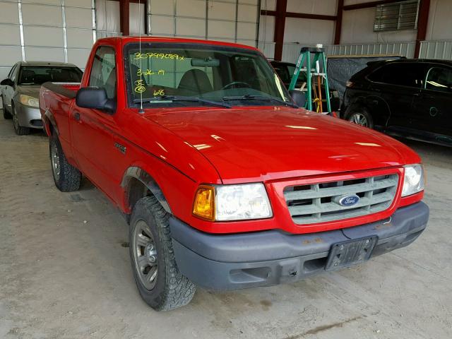 1FTYR10UX3PA90321 - 2003 FORD RANGER RED photo 1