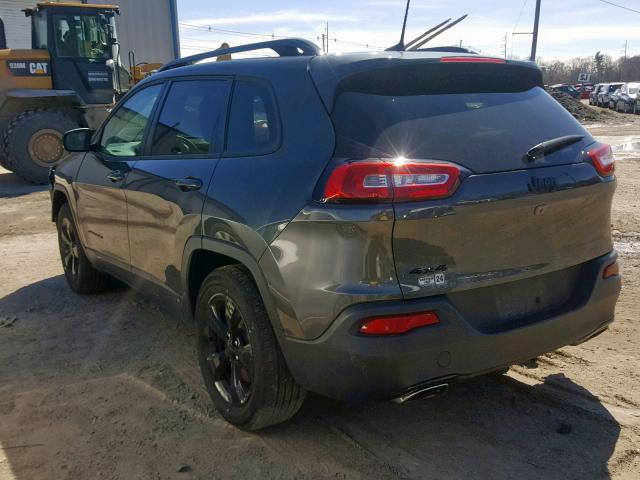 1C4PJMDS2HW556270 - 2017 JEEP CHEROKEE L GRAY photo 3