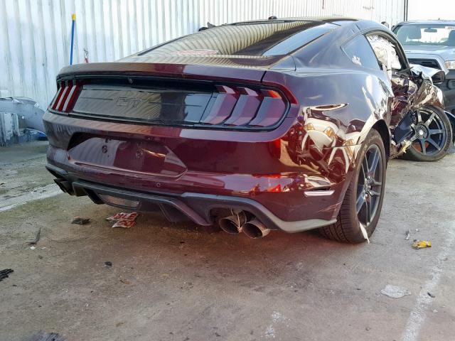 1FA6P8CF3J5126982 - 2018 FORD MUSTANG GT BURGUNDY photo 4