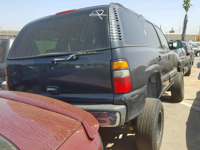 1GKEC13T15R150909 - 2005 GMC YUKON BLACK photo 4