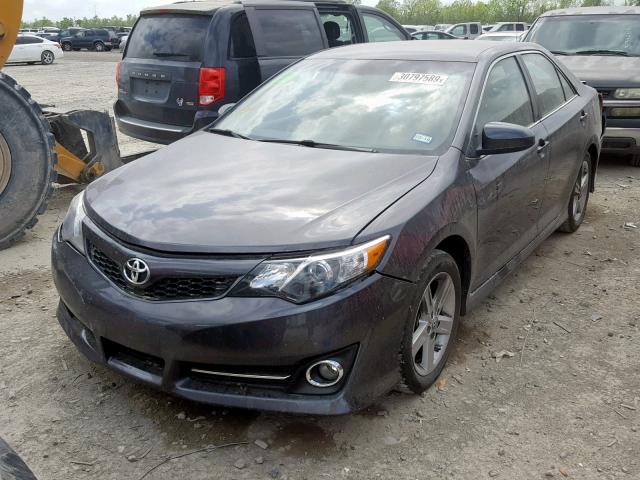 4T1BF1FK9EU358067 - 2014 TOYOTA CAMRY L GRAY photo 2