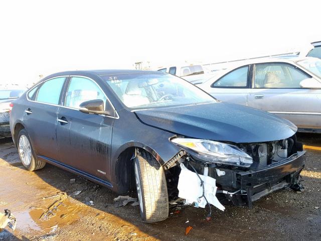 4T1BD1EB0EU030124 - 2014 TOYOTA AVALON HYB BLACK photo 1