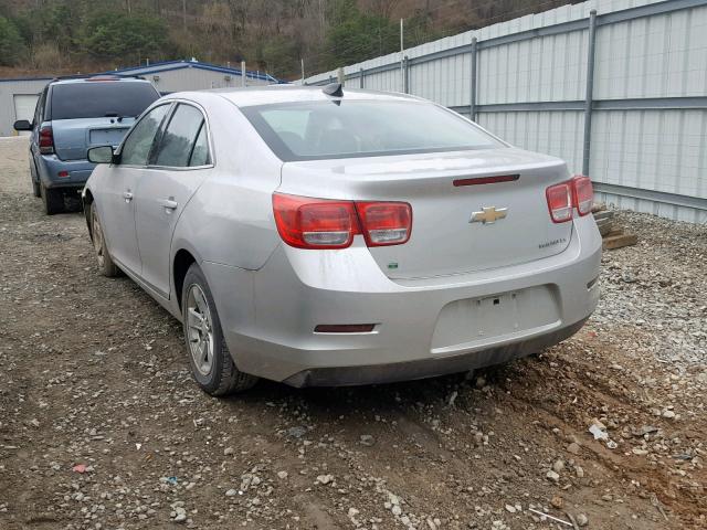 1G11A5SA6GU125357 - 2016 CHEVROLET MALIBU LIM SILVER photo 3