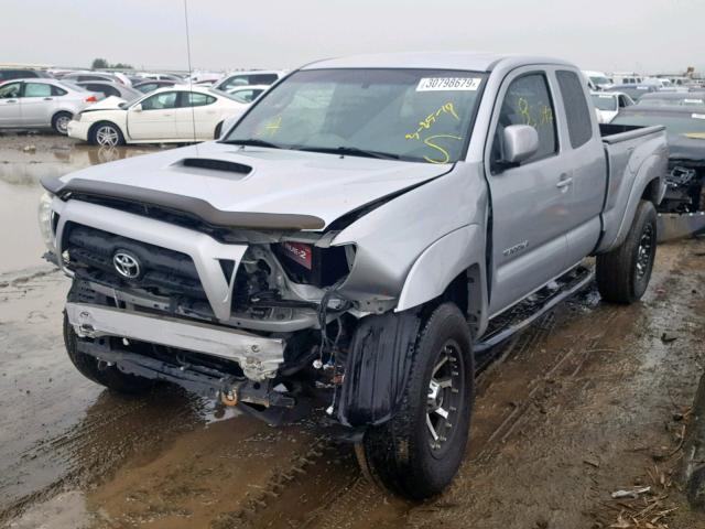 5TETU62N26Z274578 - 2006 TOYOTA TACOMA PRE SILVER photo 2