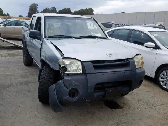 1N6ED27T12C394807 - 2002 NISSAN FRONTIER C SILVER photo 1