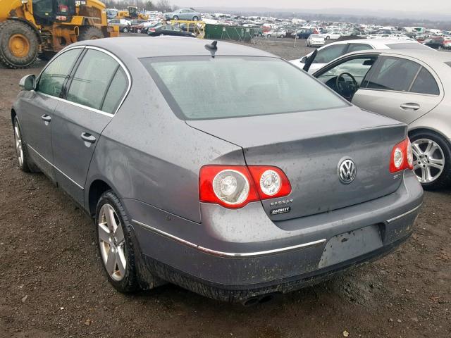 WVWAK73C18E124144 - 2008 VOLKSWAGEN PASSAT KOM CHARCOAL photo 3