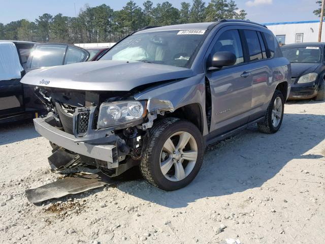 1C4NJCBAXGD675318 - 2016 JEEP COMPASS SP Күміс фото 2