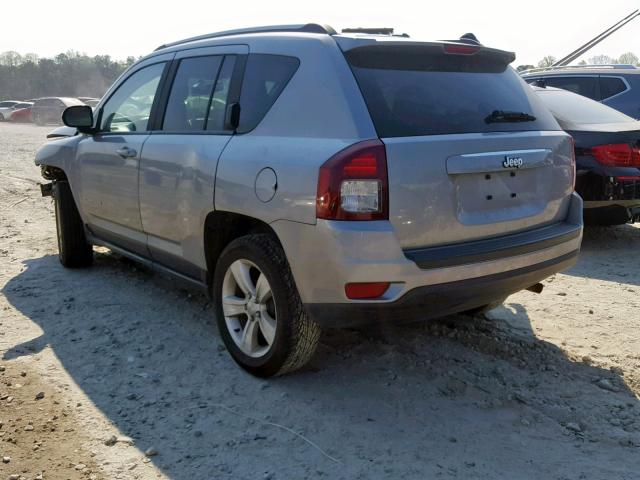 1C4NJCBAXGD675318 - 2016 JEEP COMPASS SP Күміс фото 3