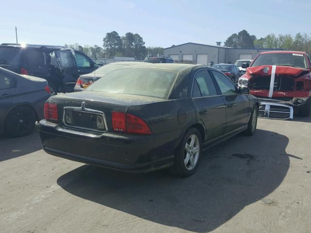 1LNHM87AX2Y669929 - 2002 LINCOLN LS BLACK photo 4