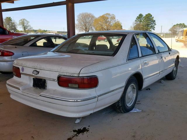 1G1BN53E8PR120254 - 1993 CHEVROLET CAPRICE CL WHITE photo 4