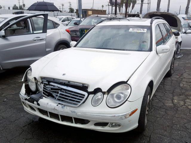 WDBUH65J84A463405 - 2004 MERCEDES-BENZ E 320 WHITE photo 2