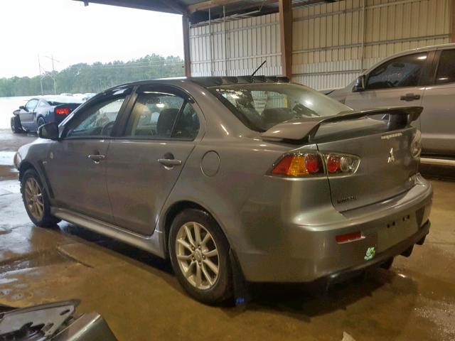 JA32U2FU2GU004703 - 2016 MITSUBISHI LANCER ES SILVER photo 3