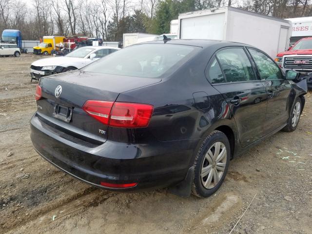 3VWLA7AJ6FM319237 - 2015 VOLKSWAGEN JETTA TDI  photo 4