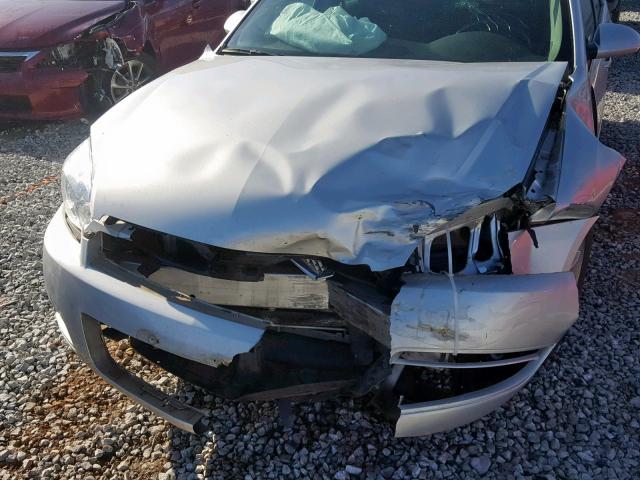 2G1WA5E31E1162277 - 2014 CHEVROLET IMPALA LIM SILVER photo 9