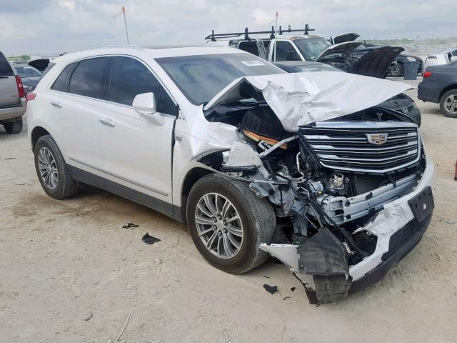 1GYKNBRS0HZ135636 - 2017 CADILLAC XT5 LUXURY WHITE photo 1