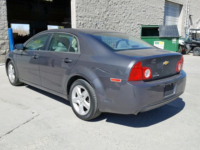 1G1ZA5EU3CF393886 - 2012 CHEVROLET MALIBU LS SILVER photo 3