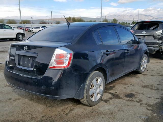 3N1AB61E58L692947 - 2008 NISSAN SENTRA 2.0 BLACK photo 4