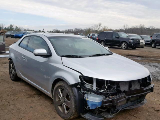 KNAFU6A20A5295538 - 2010 KIA FORTE EX SILVER photo 1