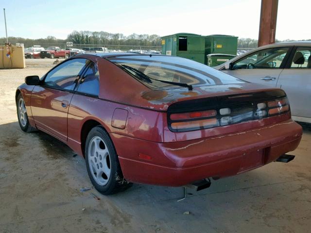 JN1RZ26H2MX504149 - 1991 NISSAN 300ZX 2+2 RED photo 3