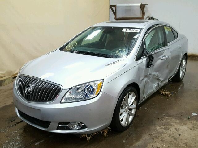 1G4PR5SKXG4102081 - 2016 BUICK VERANO CON SILVER photo 2