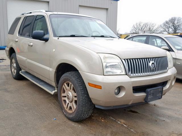 4M2DU86W84ZJ14985 - 2004 MERCURY MOUNTAINEE BEIGE photo 1