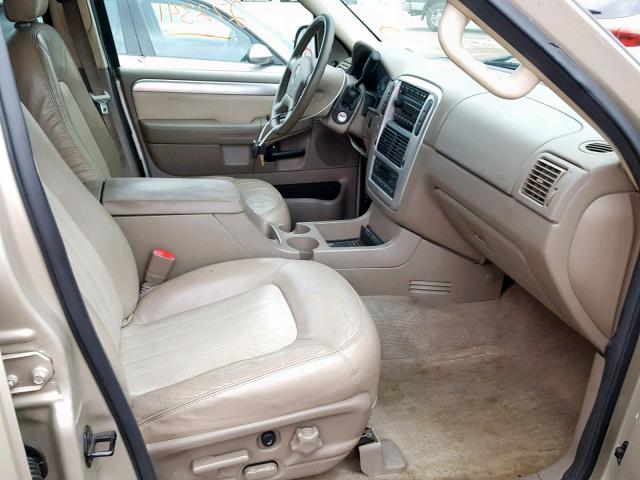 4M2DU86W84ZJ14985 - 2004 MERCURY MOUNTAINEE BEIGE photo 5