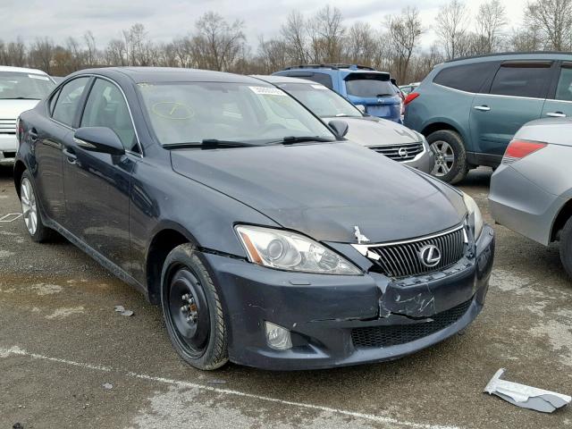 JTHCF5C2XA5036478 - 2010 LEXUS IS 250 GRAY photo 1