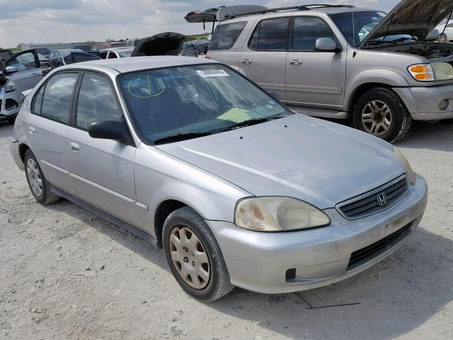 2HGEJ6612YH567969 - 2000 HONDA CIVIC BASE 银色 照片 1