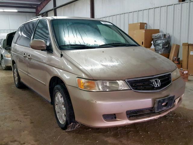 5FNRL18042B028820 - 2002 HONDA ODYSSEY EX GOLD photo 1