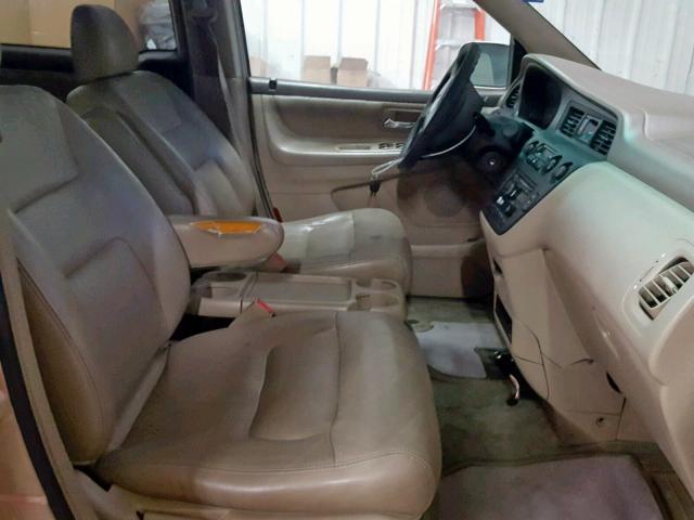 5FNRL18042B028820 - 2002 HONDA ODYSSEY EX GOLD photo 5