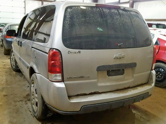 1GNDU23117D193338 - 2007 CHEVROLET UPLANDER L 灰色 照片 3