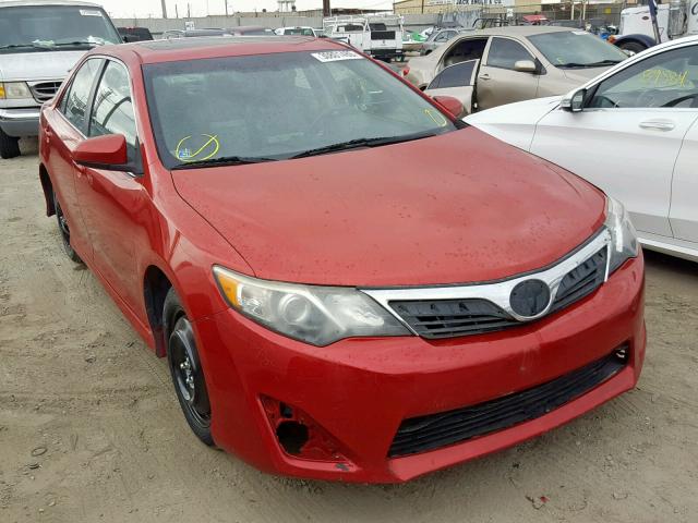 4T1BF1FK5CU550499 - 2012 TOYOTA CAMRY BASE 红色 照片 1