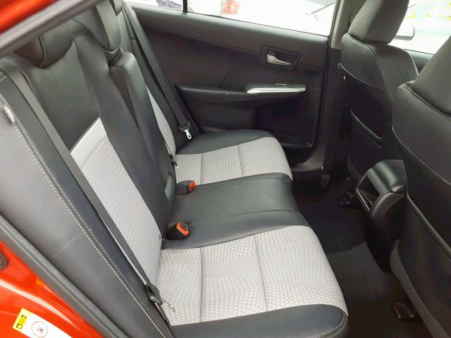 4T1BF1FK5CU550499 - 2012 TOYOTA CAMRY BASE 红色 照片 6