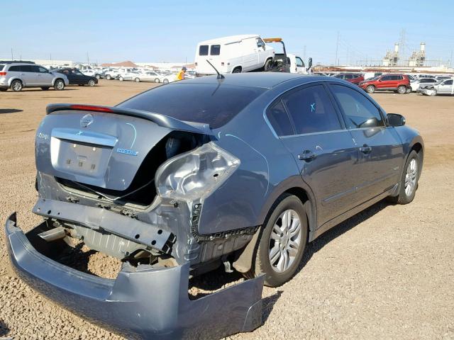 1N4CL2APXAC107011 - 2010 NISSAN ALTIMA HYB GREEN photo 4